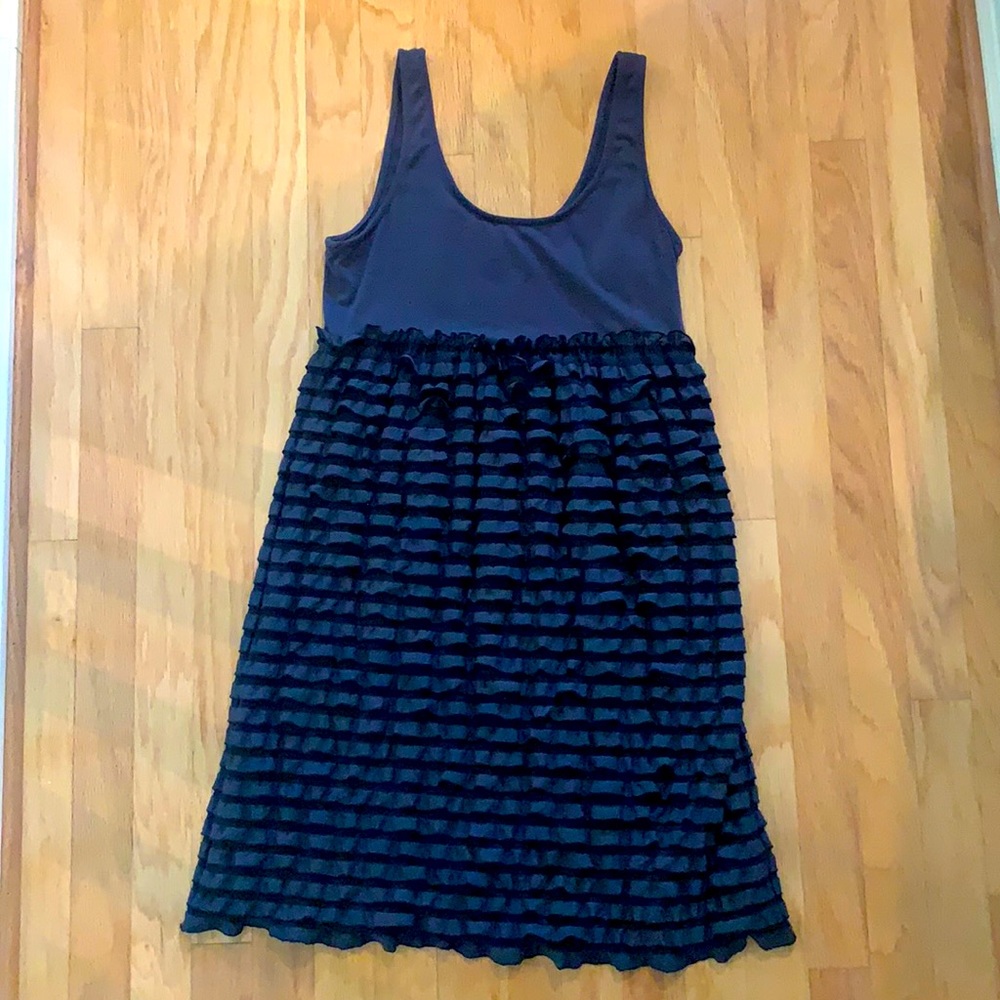 Anthropology Ruffle Baby Doll Dress -M